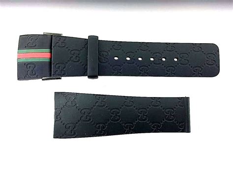 gucci replacement watch strap|notched Gucci watch strap.